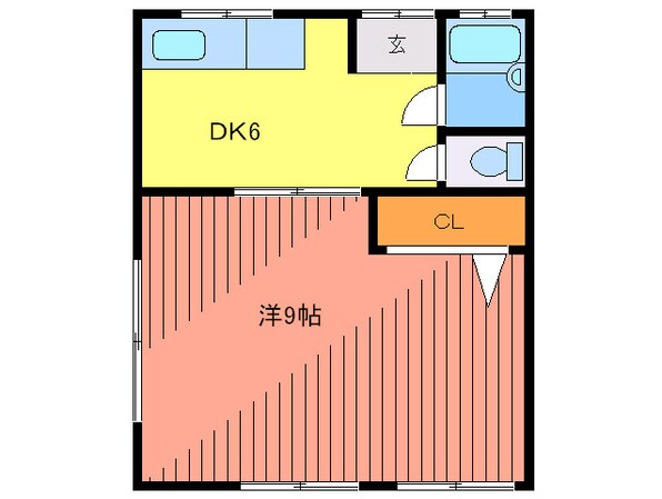 サンライフ麻田Ａの物件間取画像